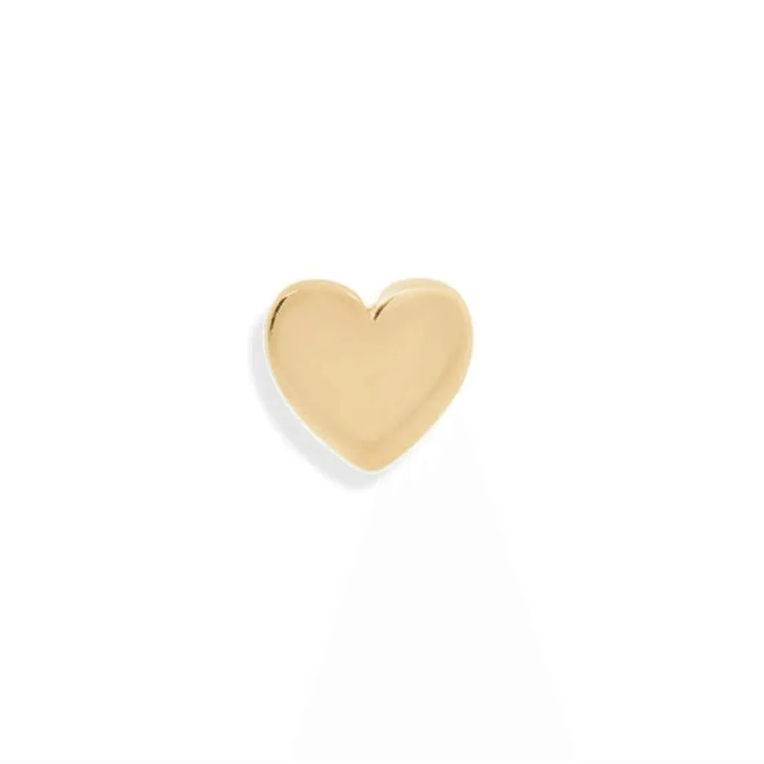 14k Gold Sweetheart Earring