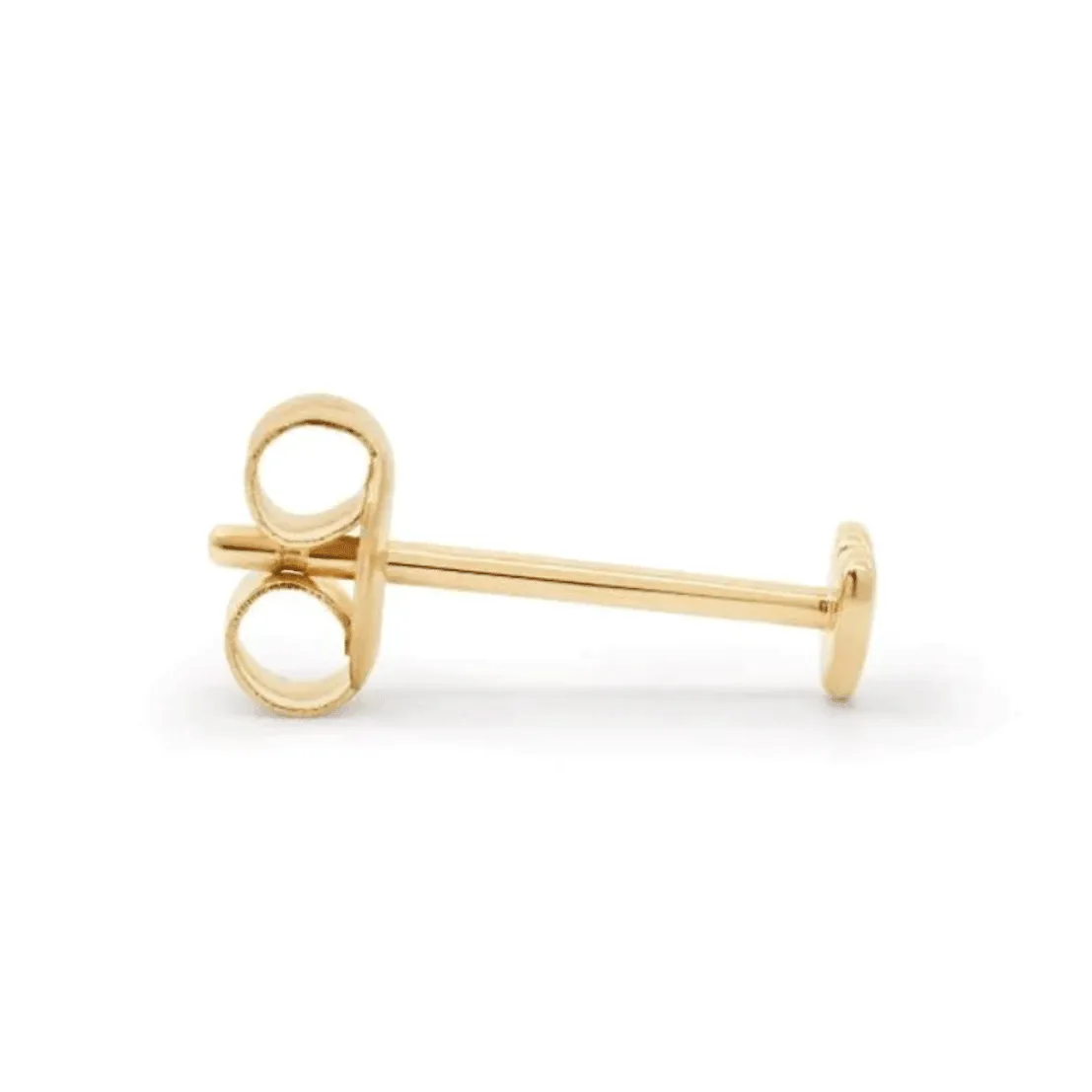 14k Gold Sweetheart Earring