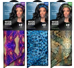 #1789 Evolve Wide Edge Scarf / Assort (12PC)