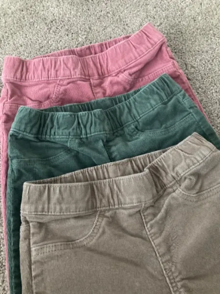 3 Pairs of Corduroy “Jeggings” - 3T-4T, Kids 3T