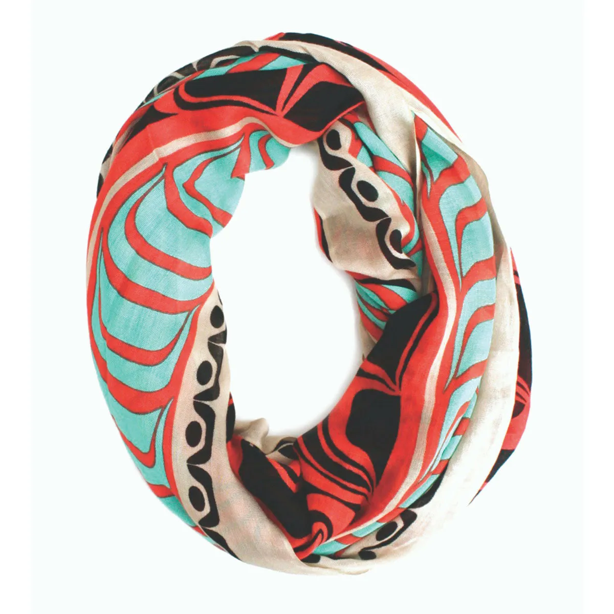 Bamboo Circle Scarf - Elements of Tradition