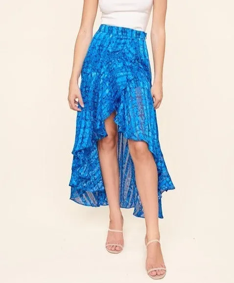 Blues Midi Skirt