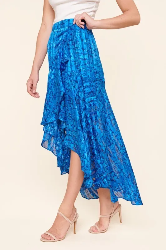 Blues Midi Skirt