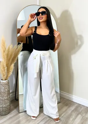 Bold Move Pants White