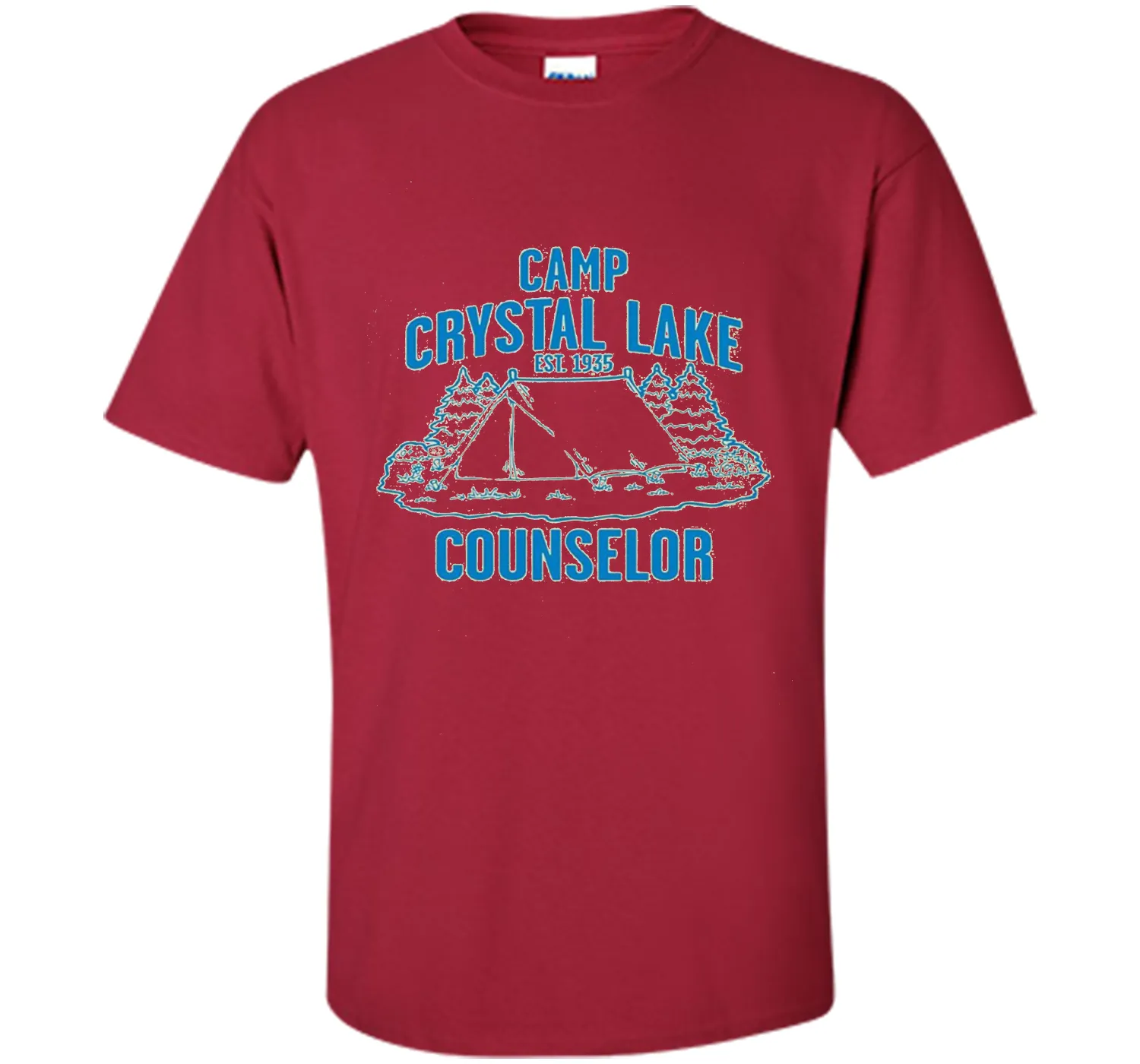 Camp Crystal Lake Counselor Tee Funny Halloween T-Shirt
