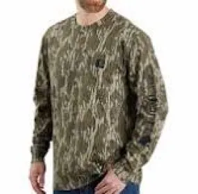 Carhartt : Loose Fit Heavyweight LS Pocket Logo Graphic T Shirt