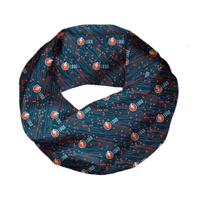 Custom Circuit 2 Logo Infinity Scarf