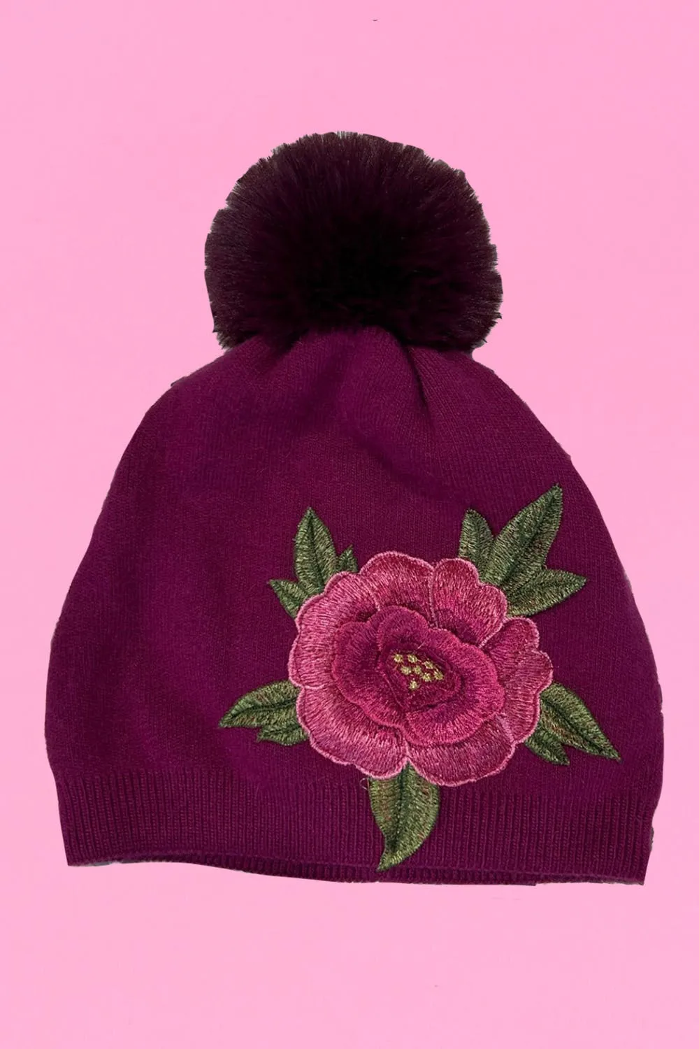 Eden Beanie - Cerise