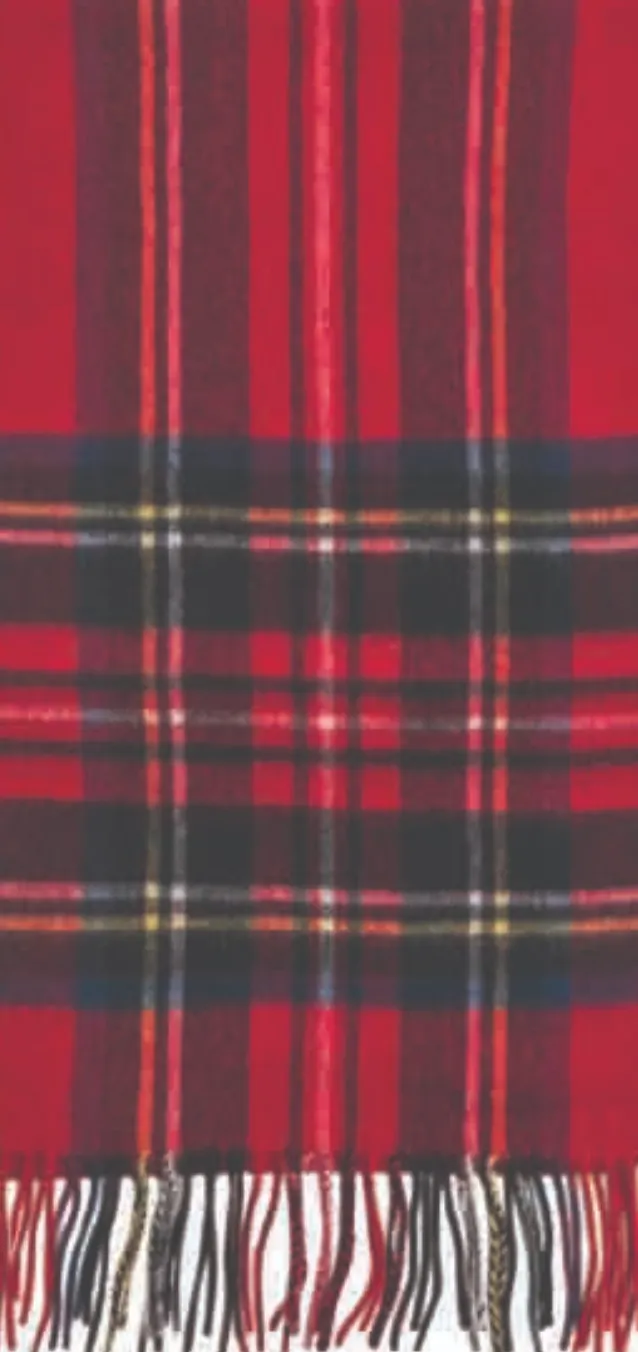 Failsworth Lambswool Check Scarf