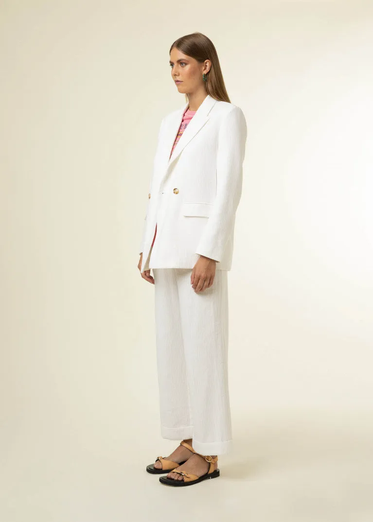 FRNCH Garance  blazer white