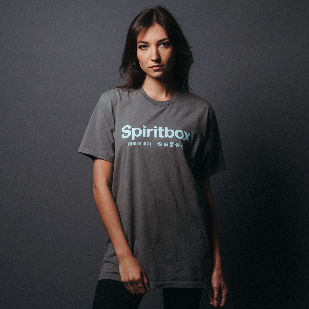 Grey Logo Tee