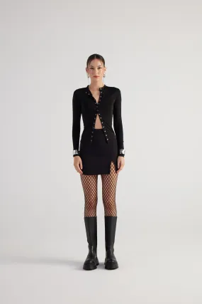 HLLY Women Panky Skirt Black - Ploieşti