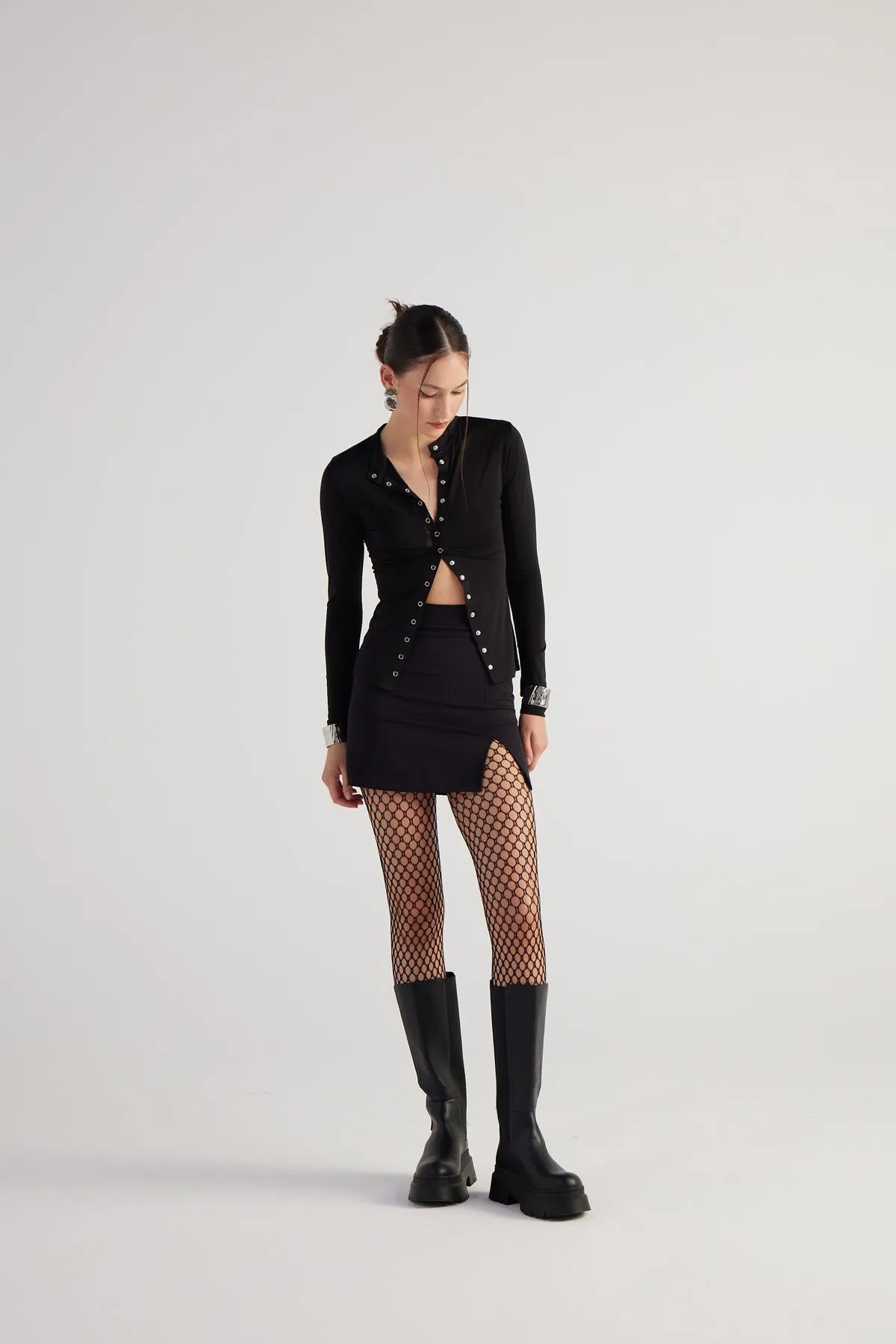 HLLY Women Panky Skirt Black - Ploieşti