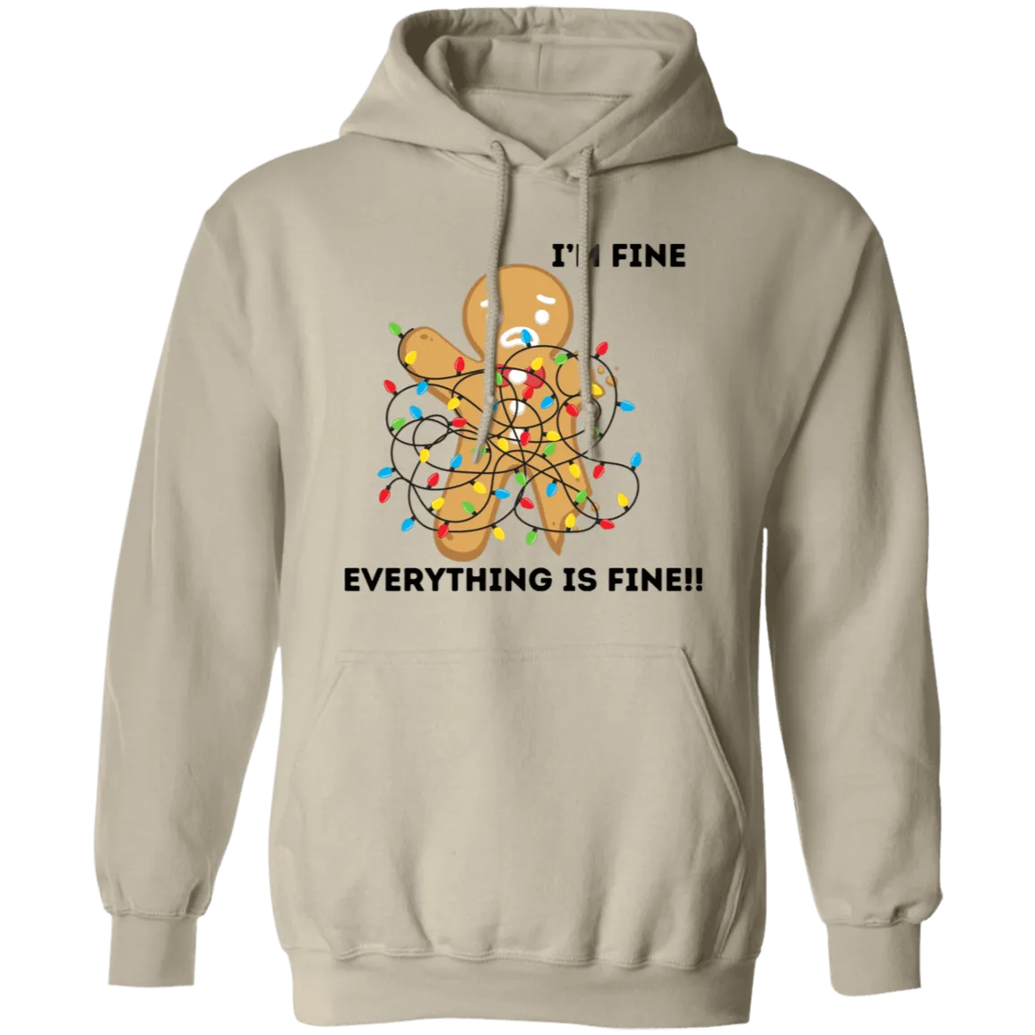 I'm Fine Pullover Hoodie