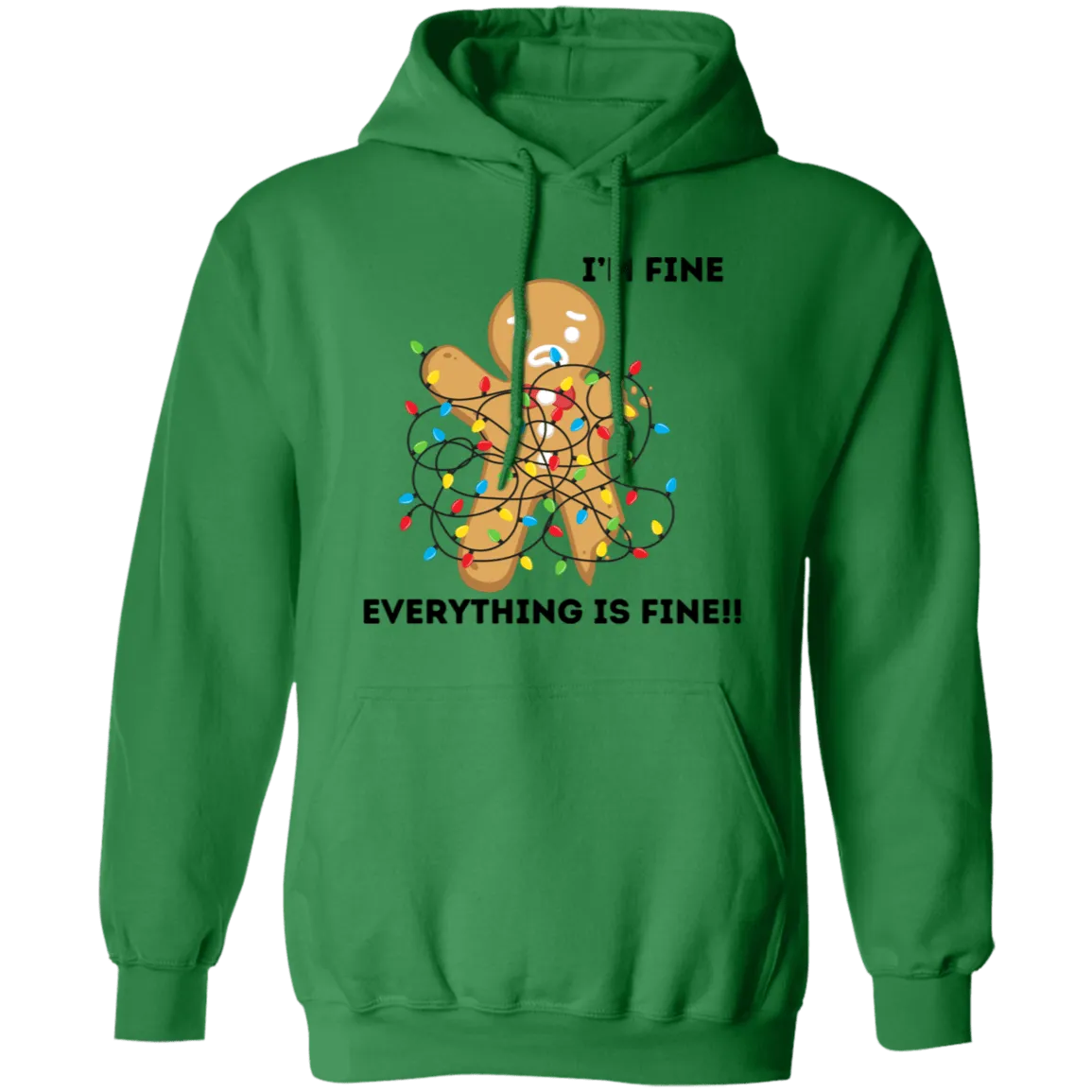 I'm Fine Pullover Hoodie