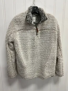 Jacket Faux Fur & Sherpa By Thread And Supply In Cream, Size:M
