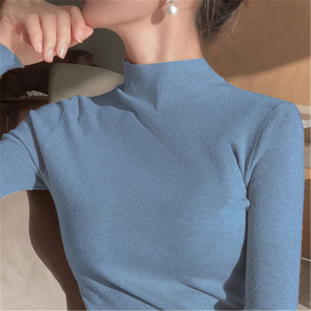 Knitted Turtleneck Sweater