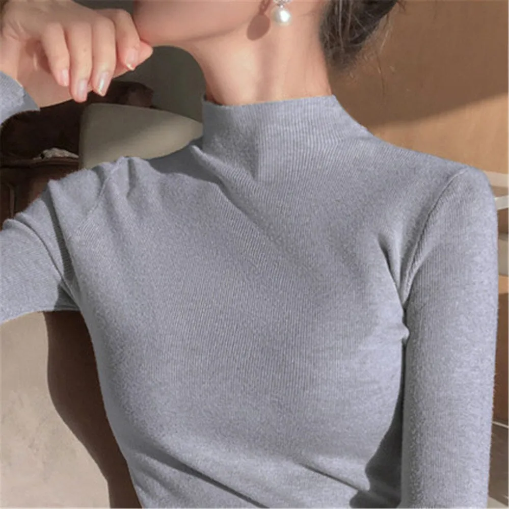 Knitted Turtleneck Sweater