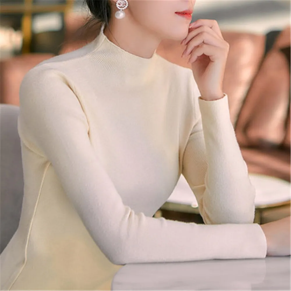 Knitted Turtleneck Sweater