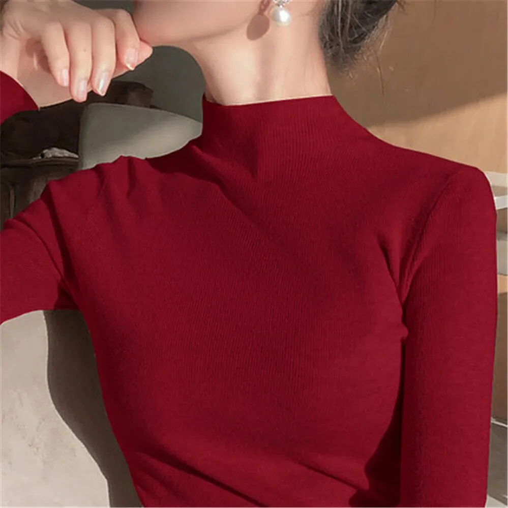 Knitted Turtleneck Sweater