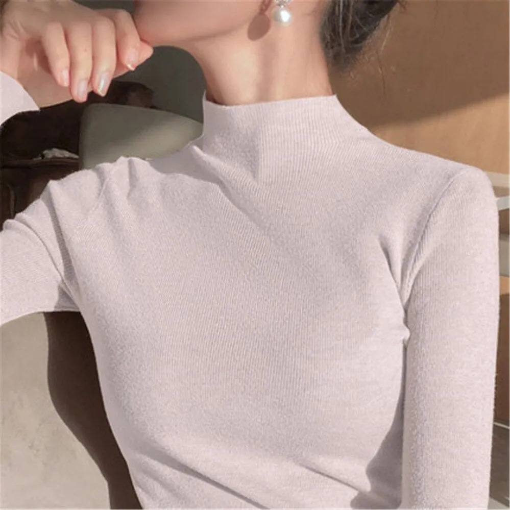 Knitted Turtleneck Sweater