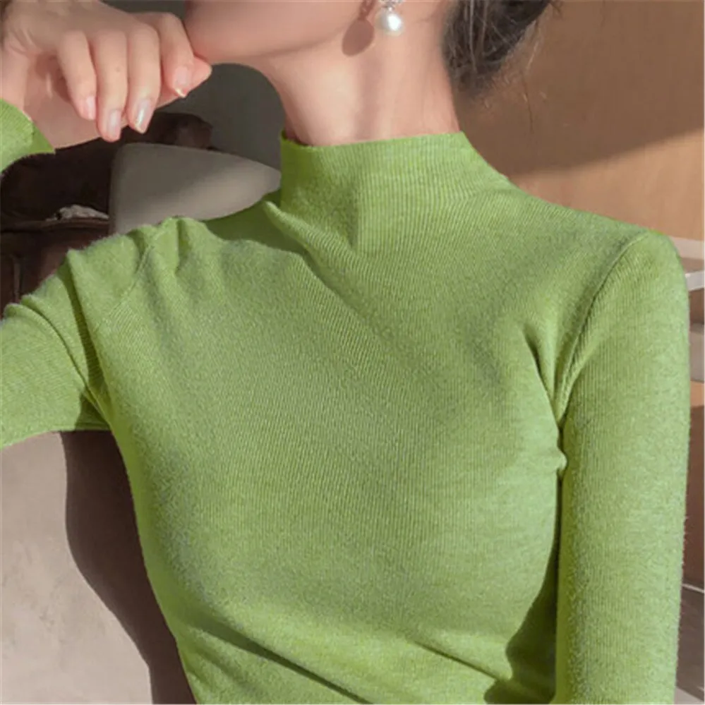 Knitted Turtleneck Sweater