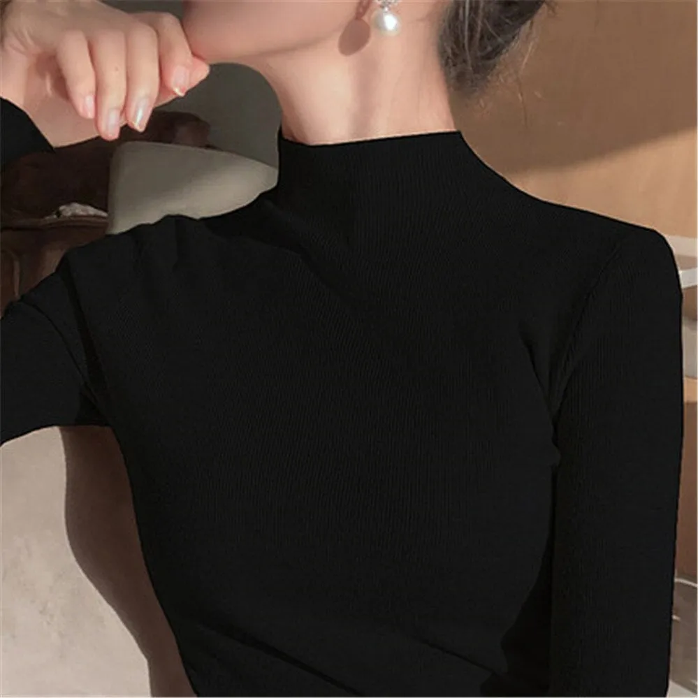 Knitted Turtleneck Sweater