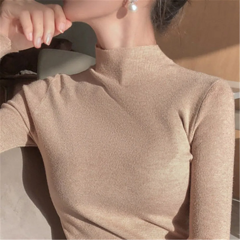 Knitted Turtleneck Sweater
