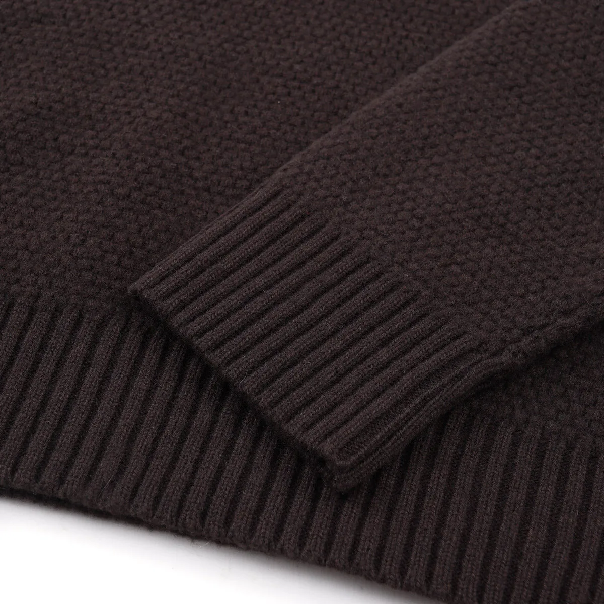 Lardini Collared Wool and Cashmere Sweater