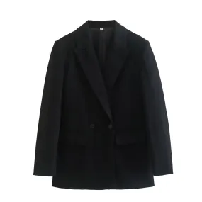 Loose Double Breasted Blazer