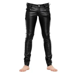 Men Bikers Sheep Leather Pant/Trouser
