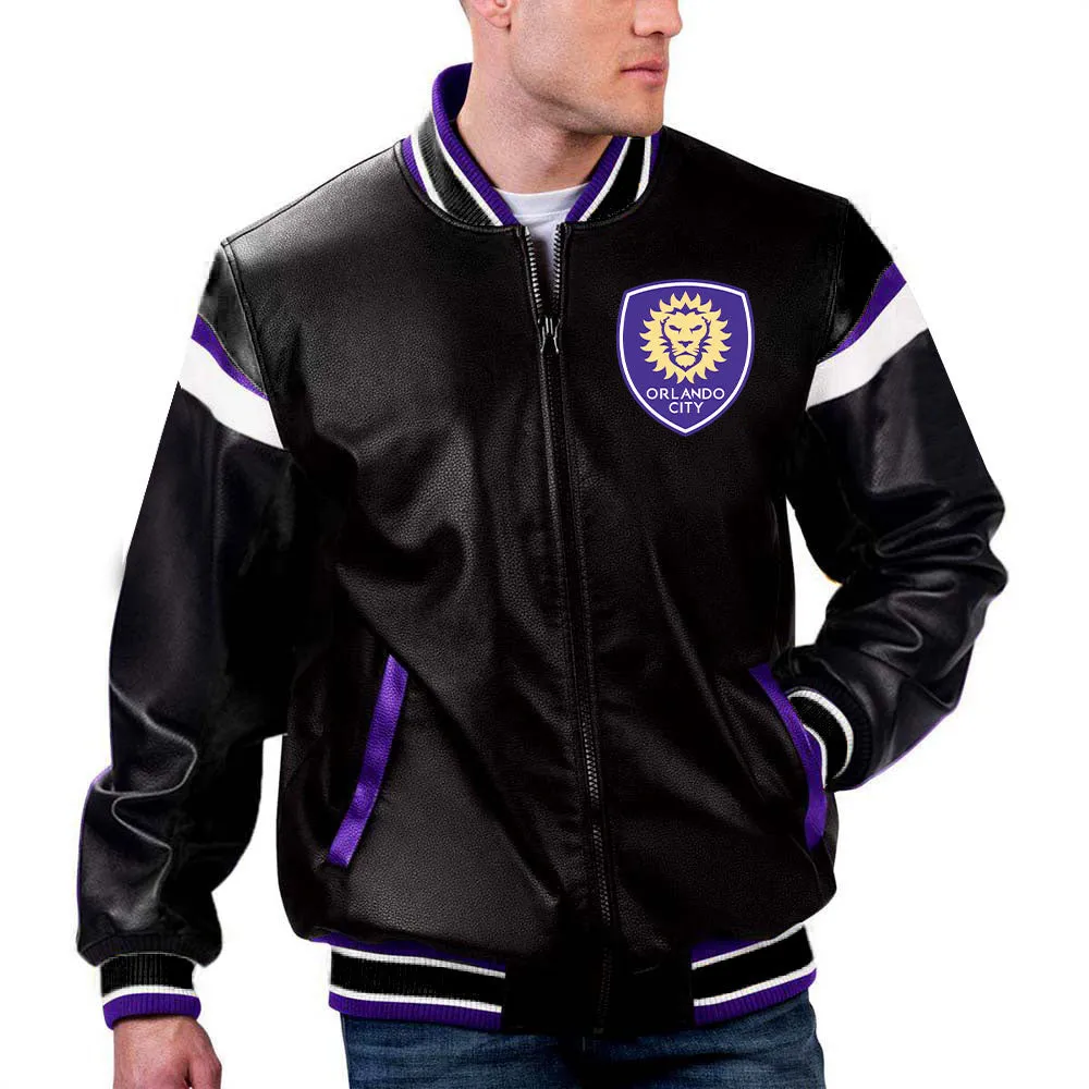MLS Orlando City SC Leather Jacket