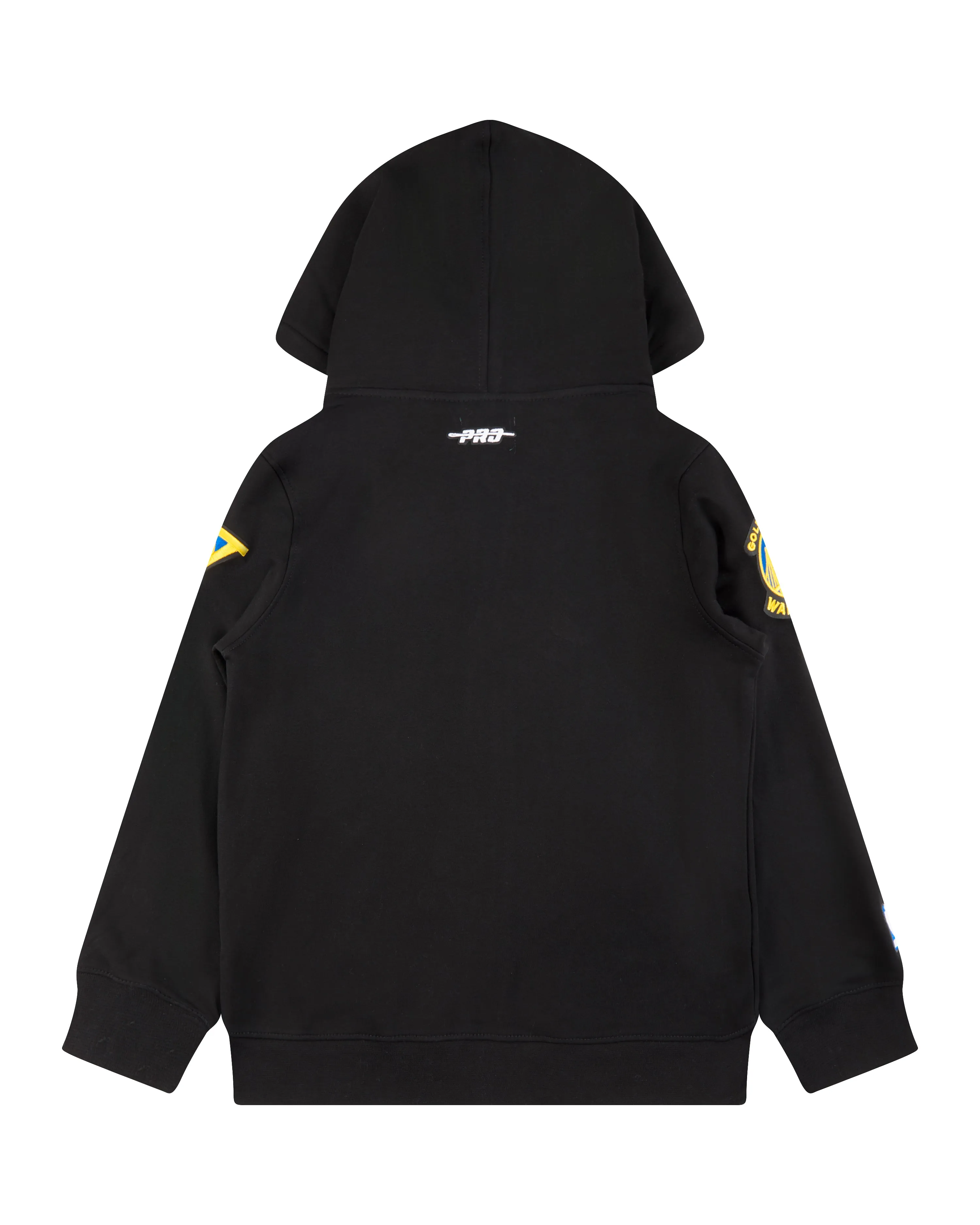NBA GOLDEN STATE WARRIORS CLASSIC BIG BOYS FLC FZ PO HOODIE (BLACK)