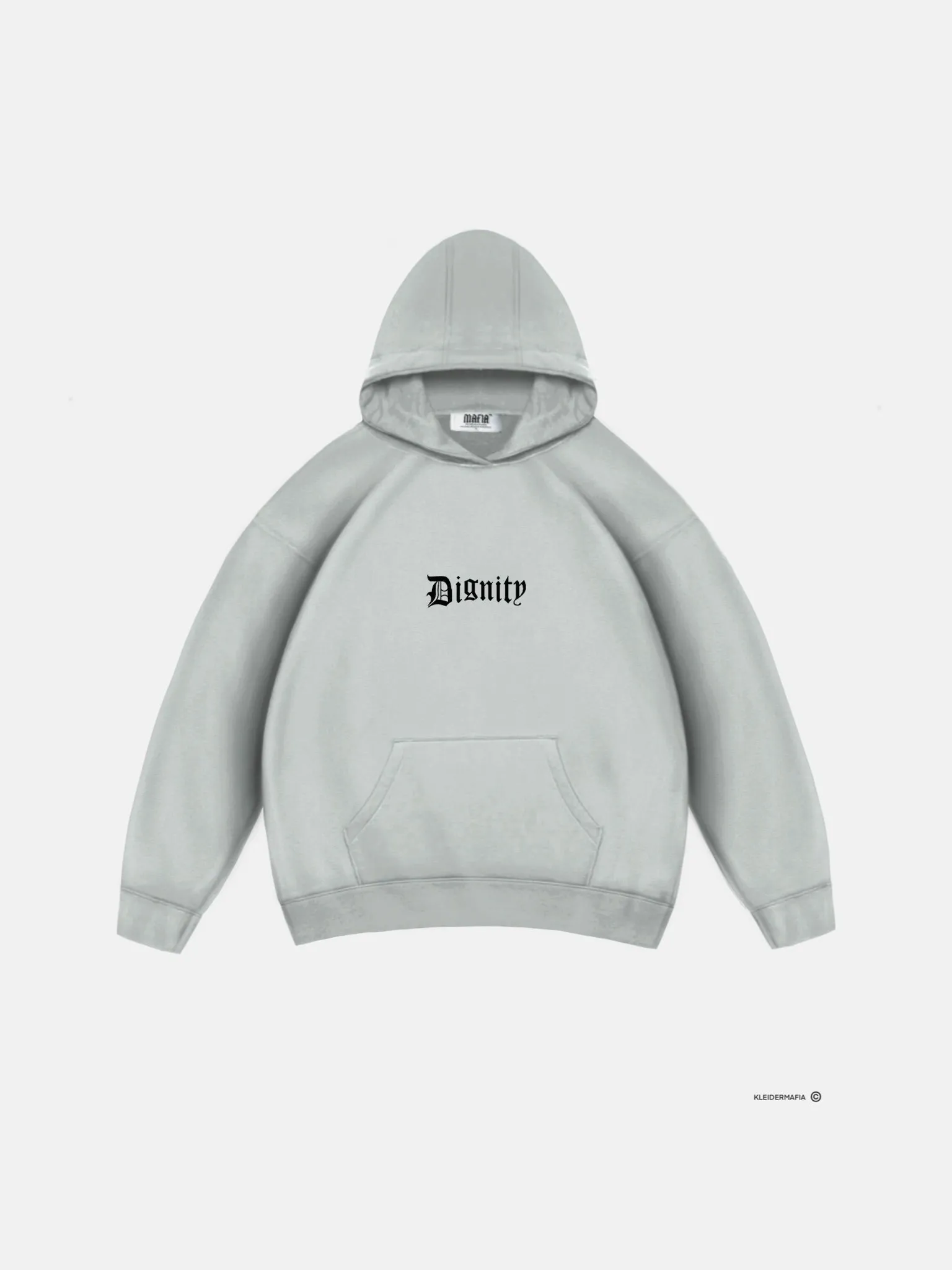 Oversize Dignity Hoodie - Grey