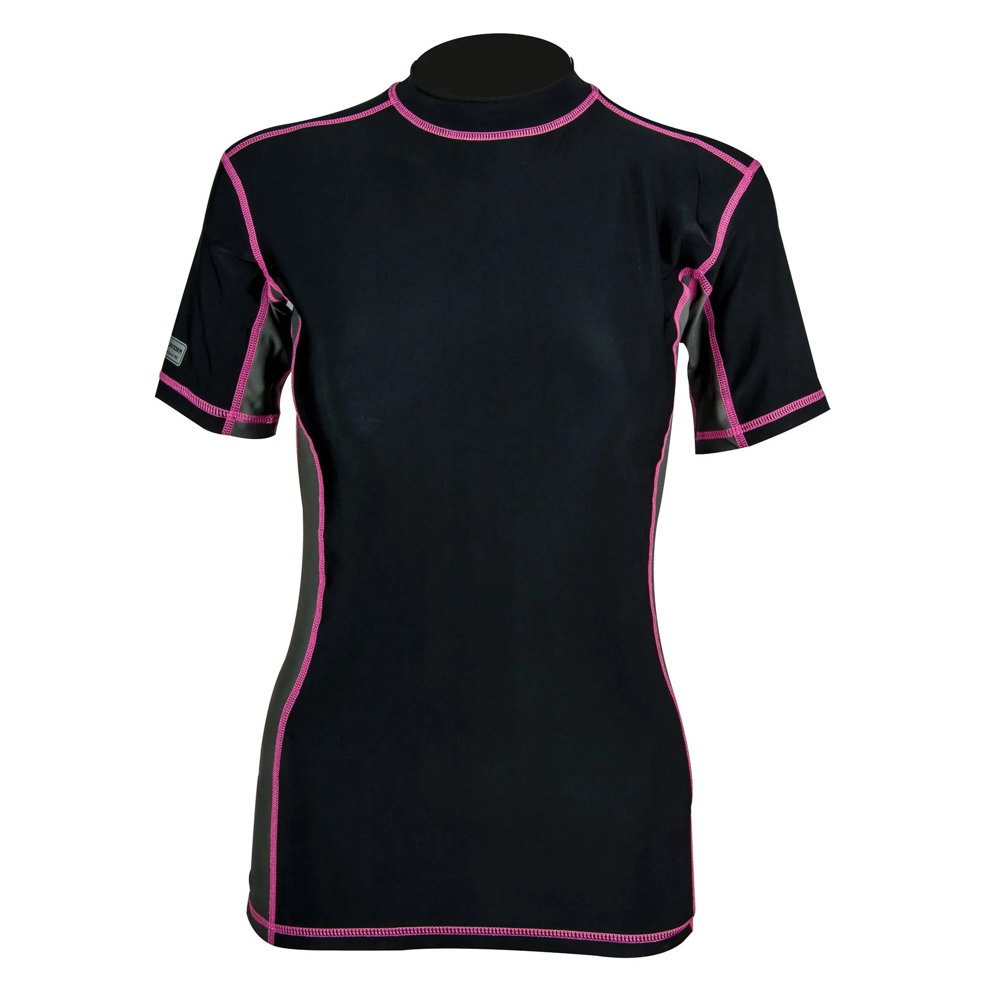 PRO COMP WOMEN's short sleeve base layer, Black/Grey