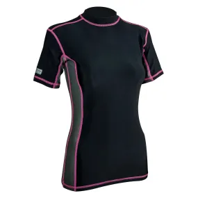 PRO COMP WOMEN's short sleeve base layer, Black/Grey