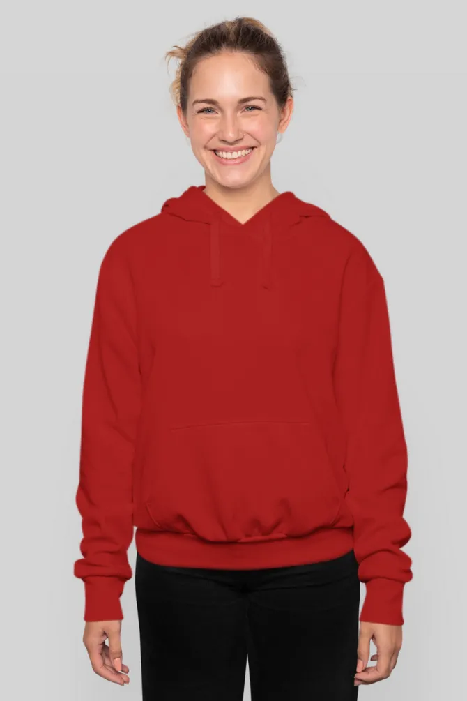 Red Hoodie for women