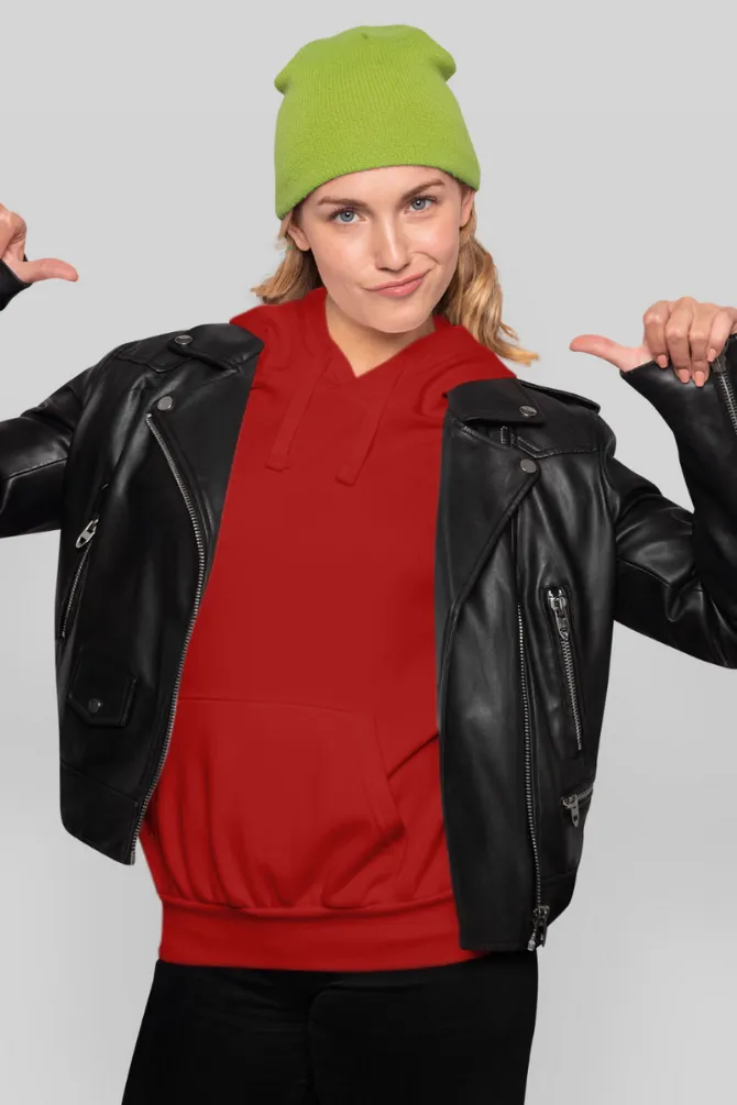 Red Hoodie for women