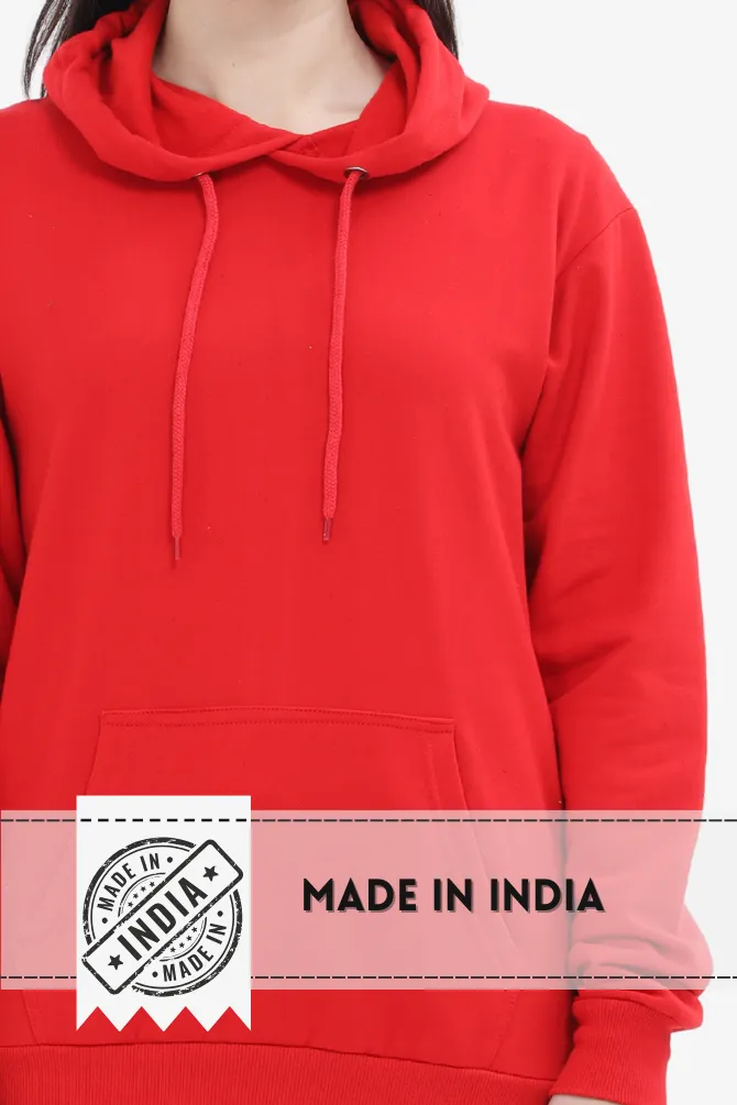 Red Hoodie for women