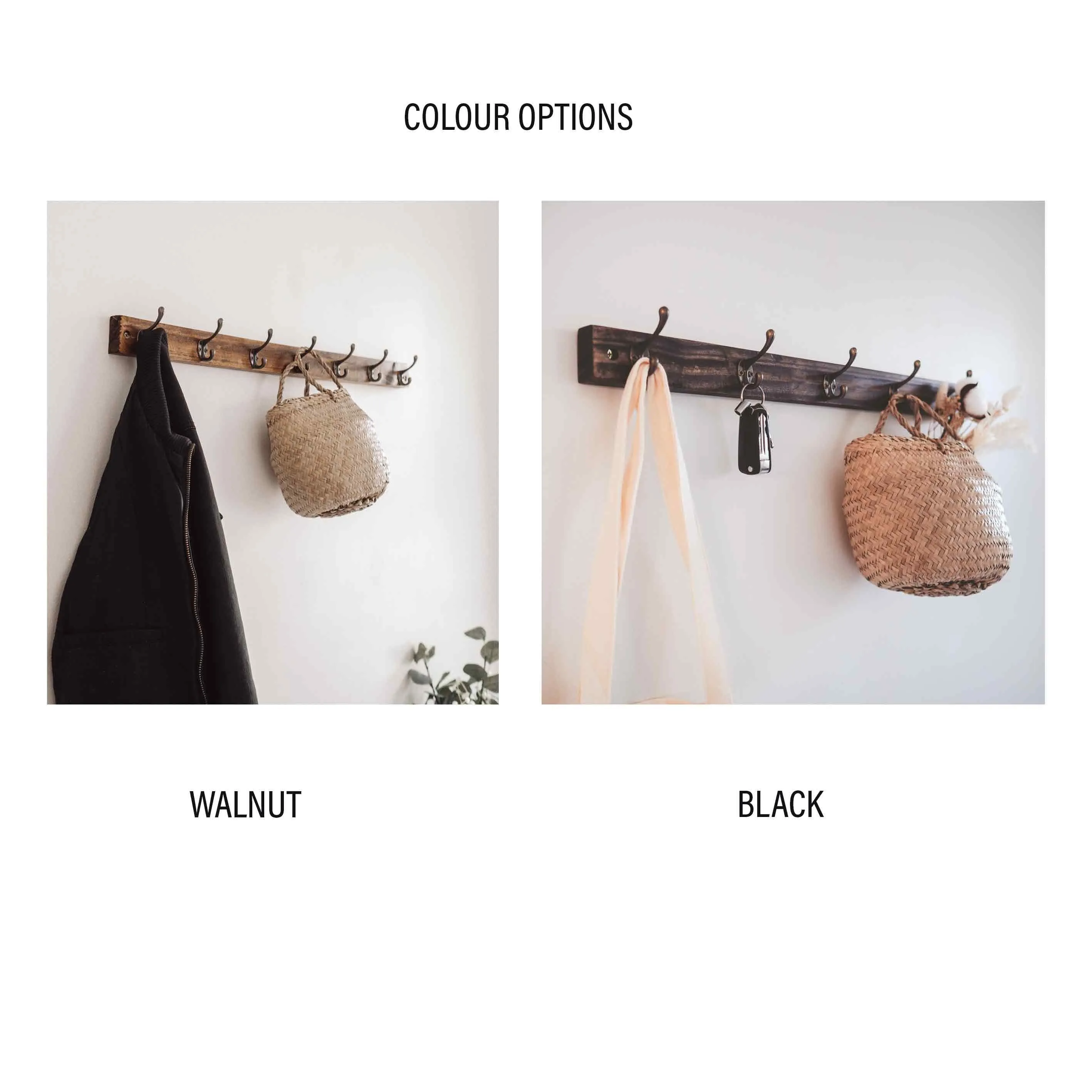 Rustic Wall Coat Rack