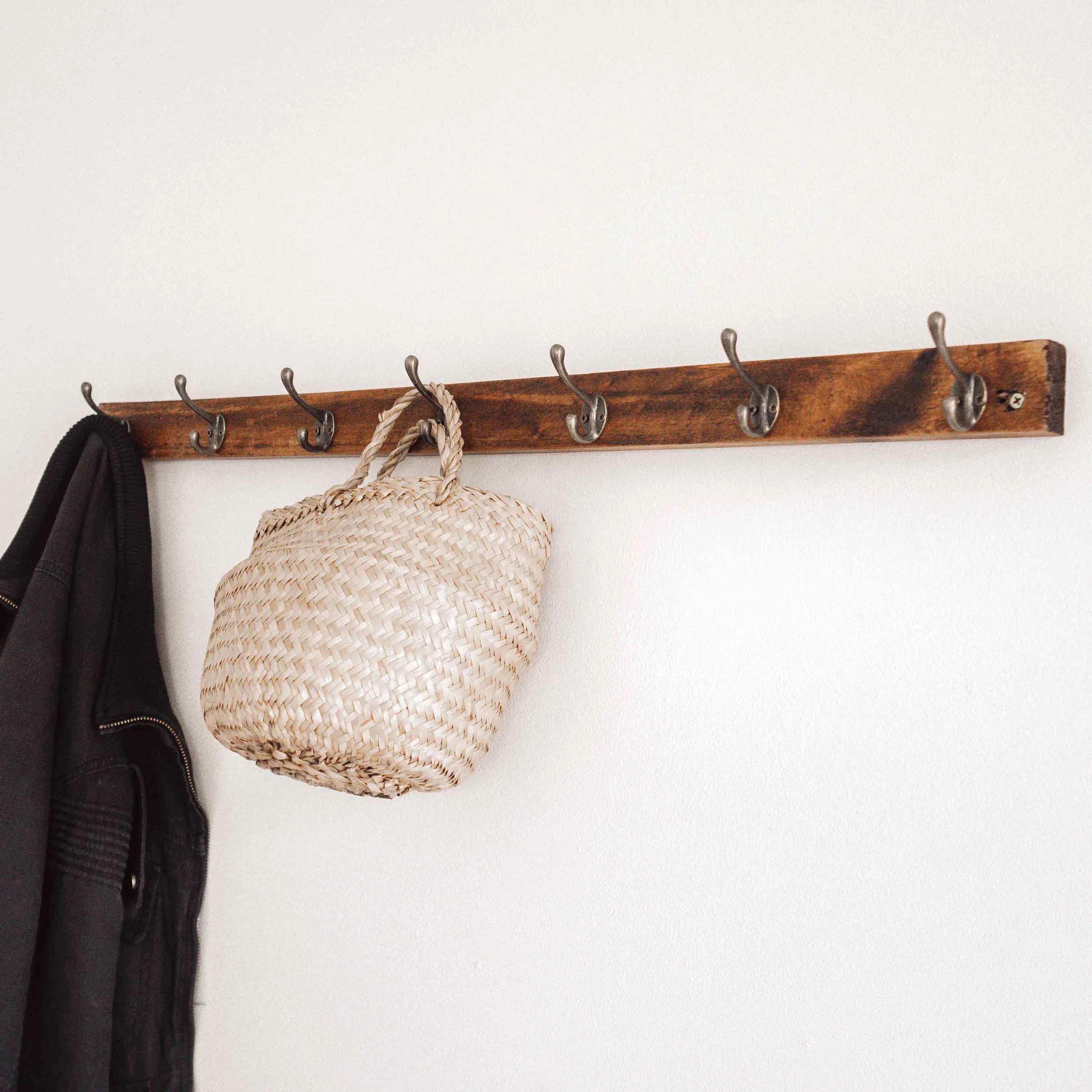 Rustic Wall Coat Rack