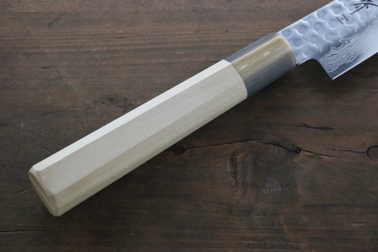 Sakai Takayuki 45 Layer Damascus AUS10 Stain Resistant Steel Sujihiki Sushi Japanese Chef Knife 240mm