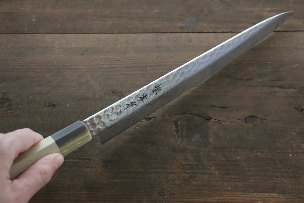 Sakai Takayuki 45 Layer Damascus AUS10 Stain Resistant Steel Sujihiki Sushi Japanese Chef Knife 240mm
