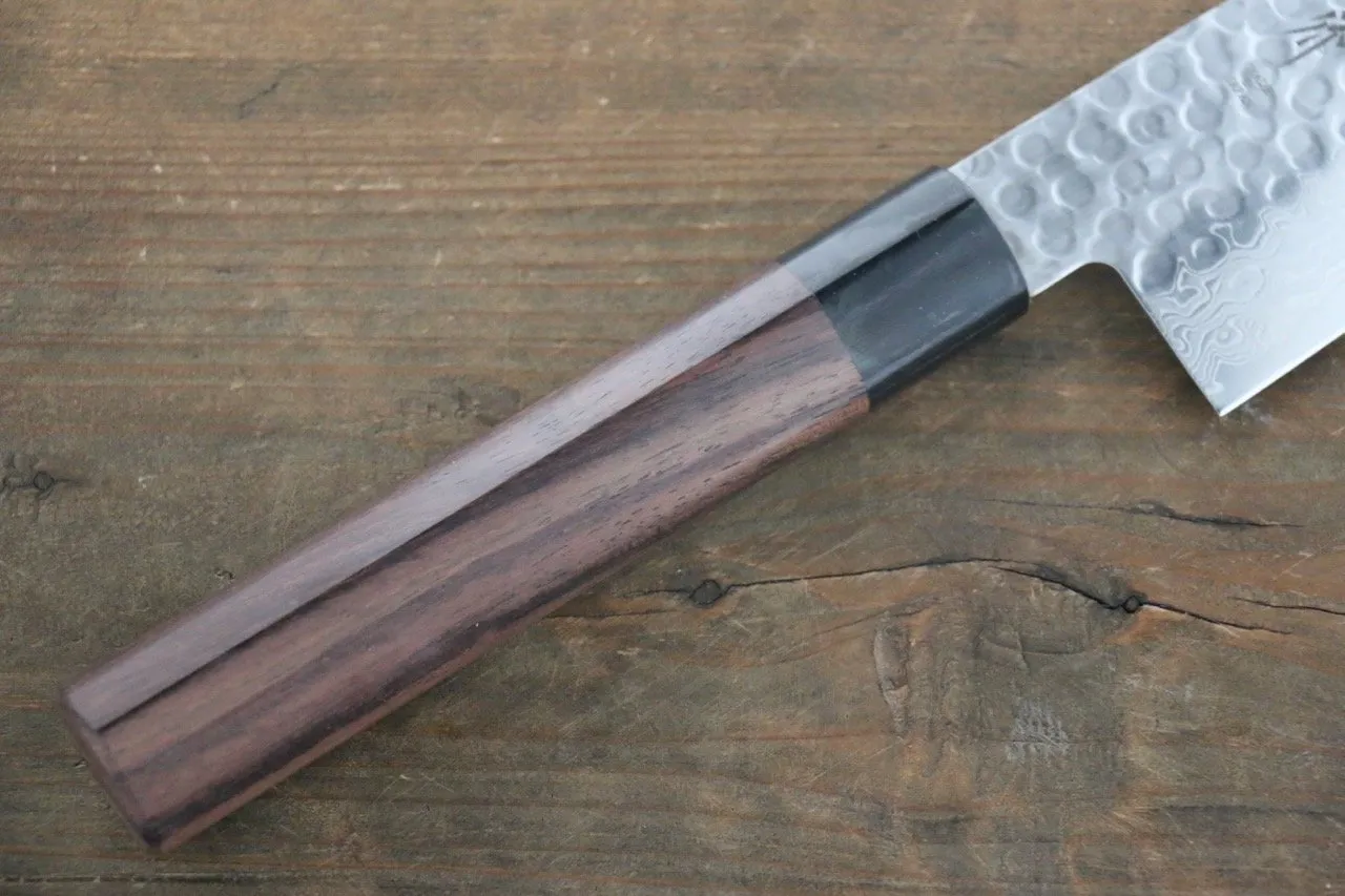 Sakai Takayuki AUS10 45 Layer Damascus Gyuto 240mm Shitan Handle