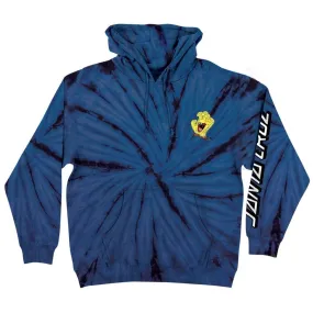 Santa Cruz x SpongeBob Hand Tie Dye Pullover Hoodie - Spider Royal