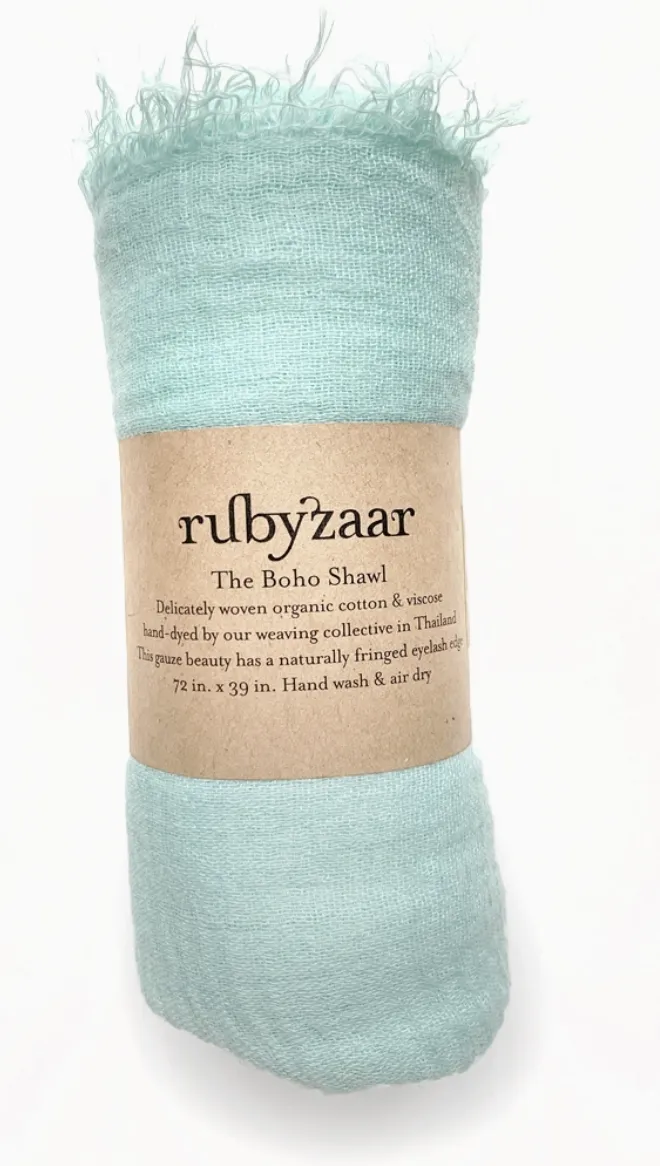 Seafoam Boho Scarf