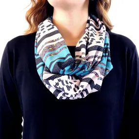 Serape Stripe Infinity Scarf