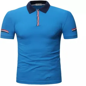 Sidiou Group Mens High Quality 100% Cotton Custom Polo Shirt