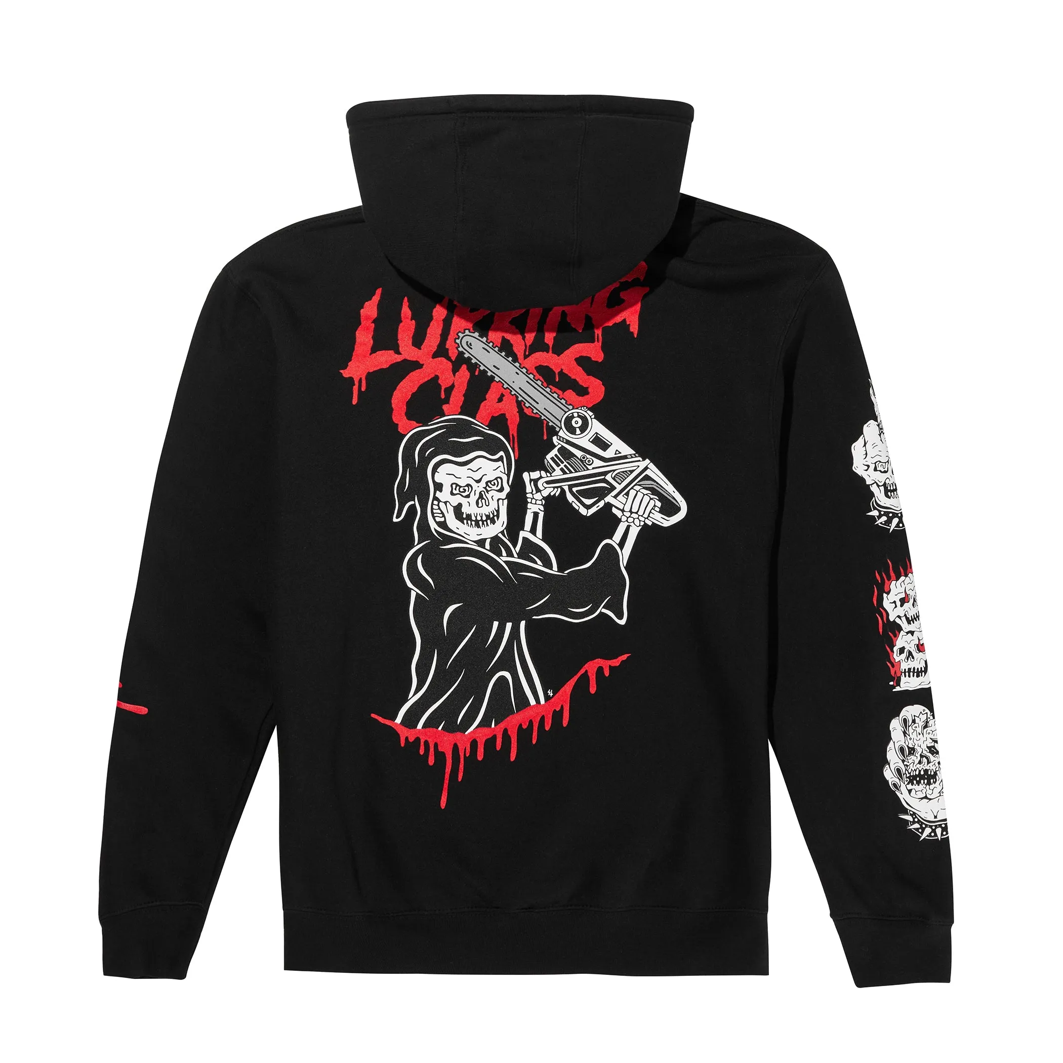 Slash Pullover Hoodie - Black
