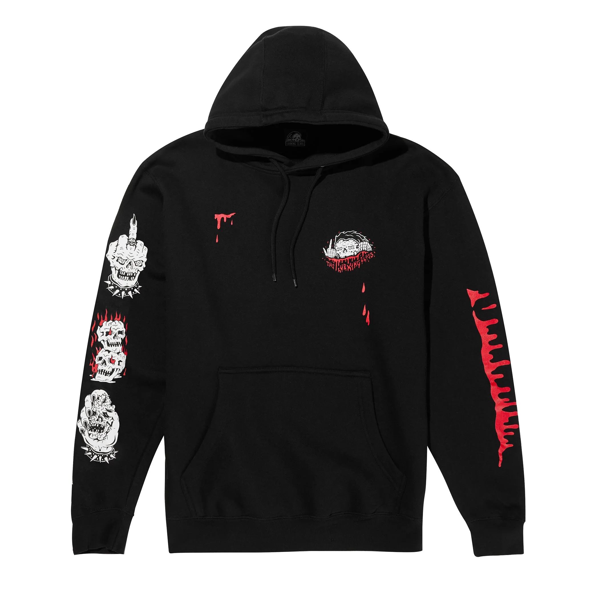 Slash Pullover Hoodie - Black